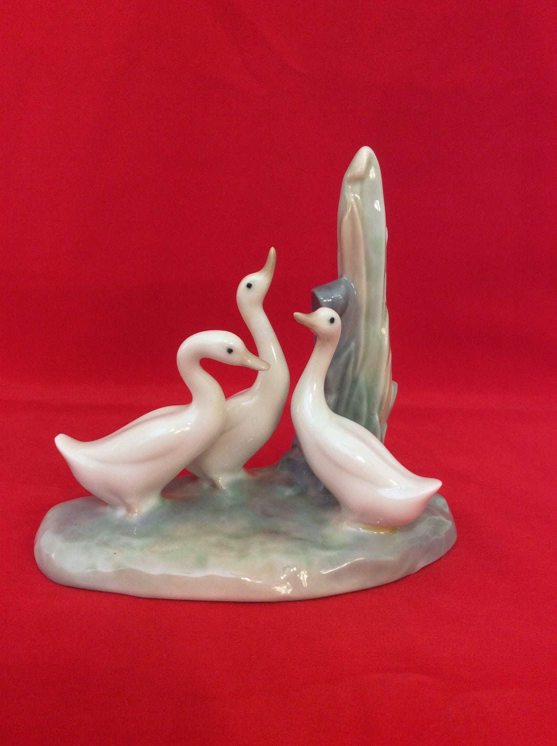 Lladro Porcelain NAO DAISA 3 Geese Ca. 1977 Etsy Canada