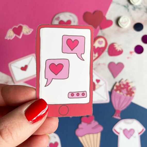 Valentine Animals & Hearts Foam Stickers 