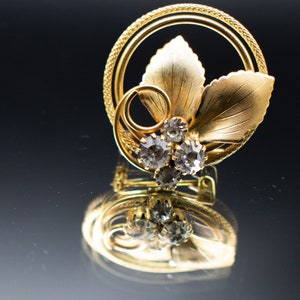 Vintage Gold Brosche