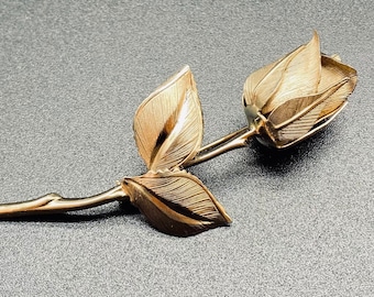 Giovanni Rosebud Brooch