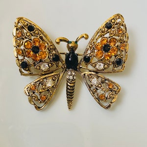 Vintage Schmetterling Brosche