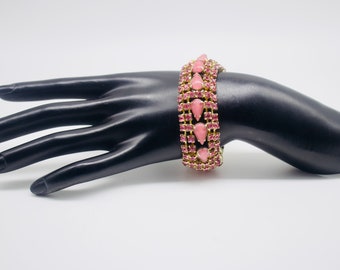 Vintage Pink Bracelet