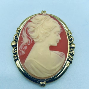 Vintage Cameo Brooch