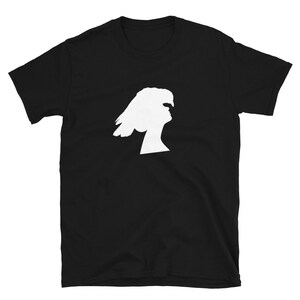 Lady Crow Shirt, Crow Shirt, Raven Shirt, Unisex T-Shirt