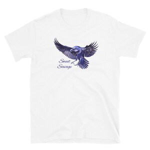 Sweet Savage shirt, Crow shirt, Crow gift, crow apparel, Savage shirt, Short-Sleeve Unisex T-Shirt