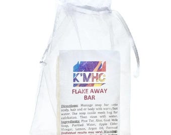 Flake Away Bar | Scalp Exfoliating Shampoo Bar | Cleanse & Refresh for Dry, Flaky Scalp