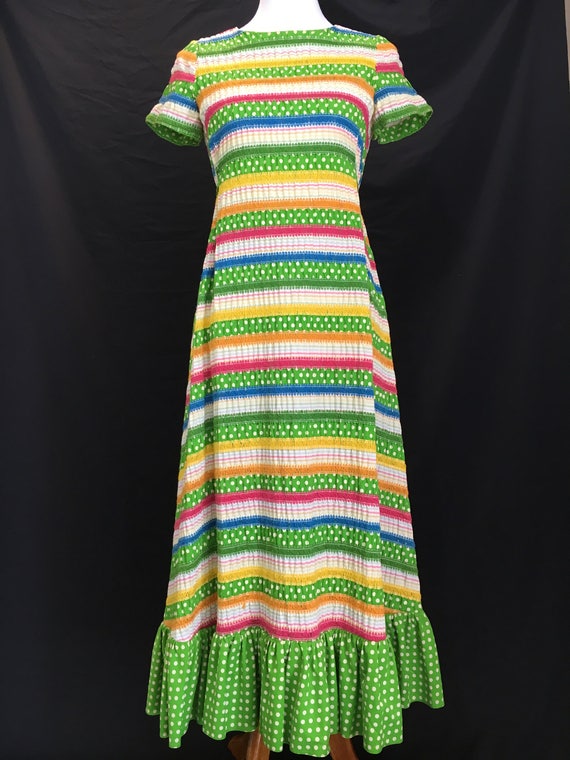 70's Albert Nipon Fiesta Dress