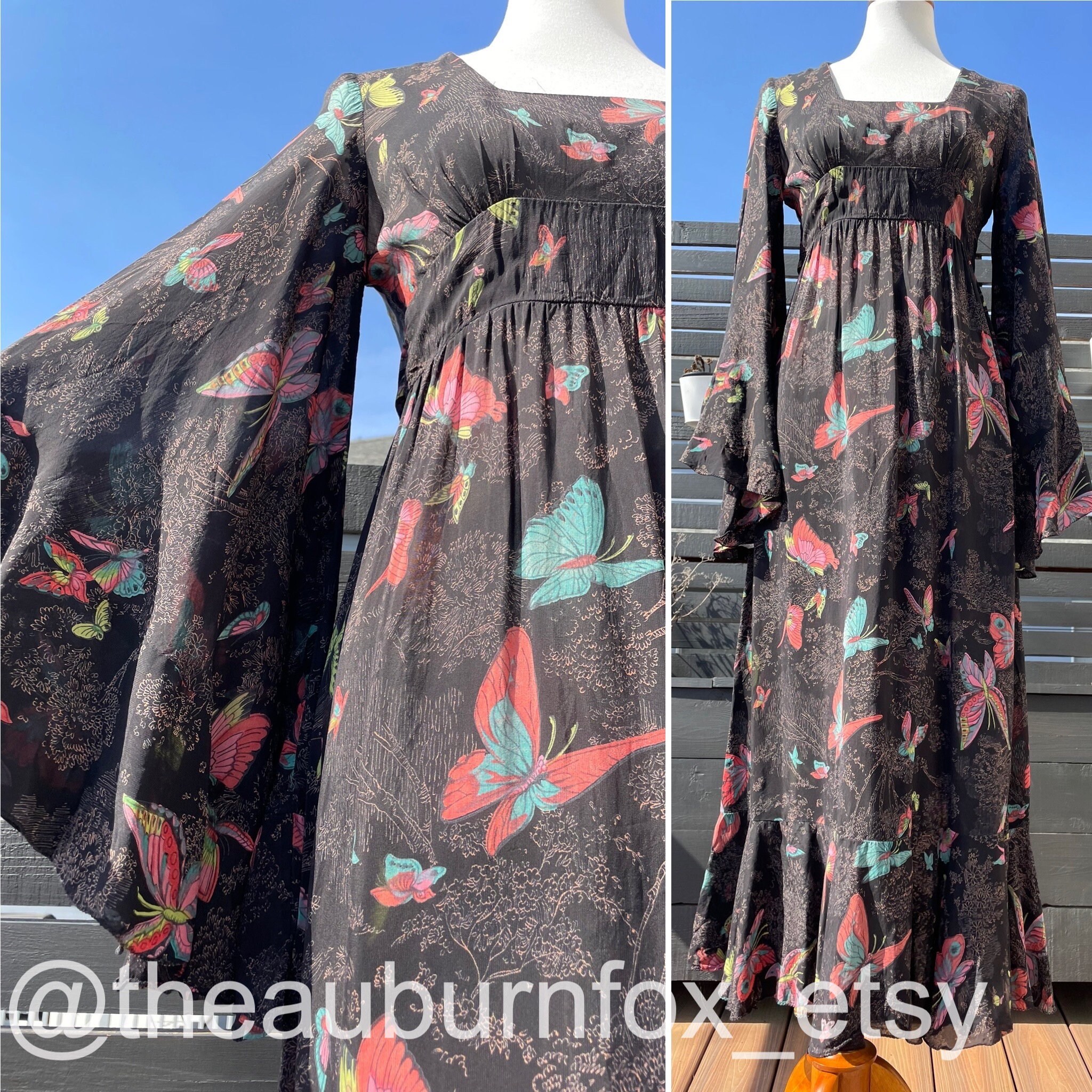 日本最大の Angel lip Sleeve Her to ロング Knit Angel Dress Dress