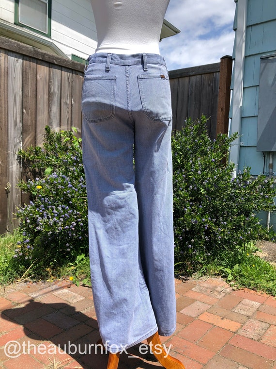 70's Denim Bell Bottoms by Cheap Jeans Sz XS - image 5