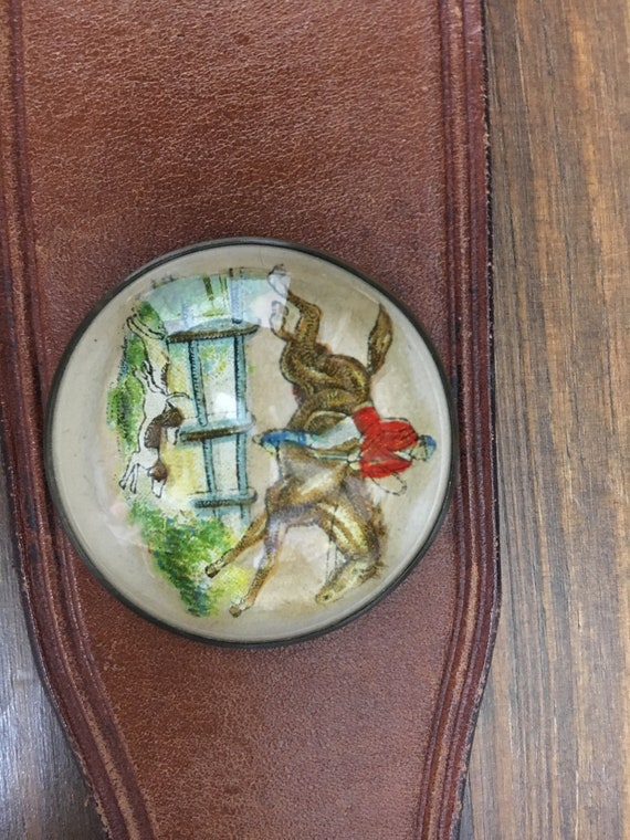 60's Roger Van S Custom Prairie/Equestrian Belt