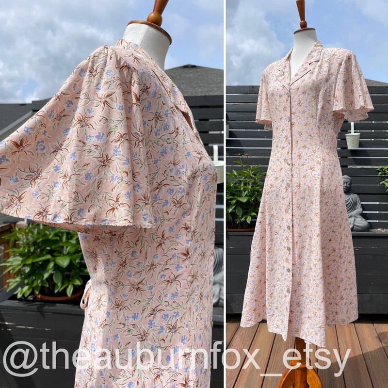 80s Carol Anderson Floral Dress main image 0
