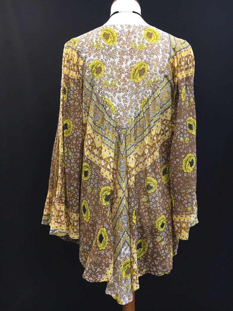 Indian Cotton Garconiera Poncho Style Top