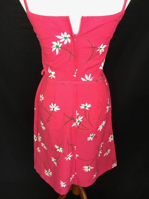 70's Bright Pink Malia Dress - image 5