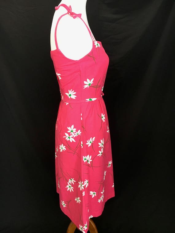 70's Bright Pink Malia Dress - image 6