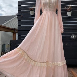 chinese dress ladies Daphne Maxi Dress in Butter/Peach Floral