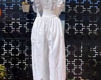 RARA tuta Gunne Sax Bloomers anni '70 Tg XS