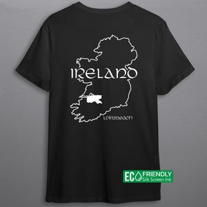 Camiseta de Irlanda - Mapa del condado de Limerick - Camiseta con el mapa de Irlanda