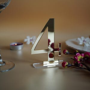Gold wedding table numbers | Mirror gold table numbers | Acrylic table numbers | Wedding table decor | Wedding table numbers | Table numbers  wedding table decor wedding place cards gold mirror acrylic  cards  custom wood  namesweddng sign