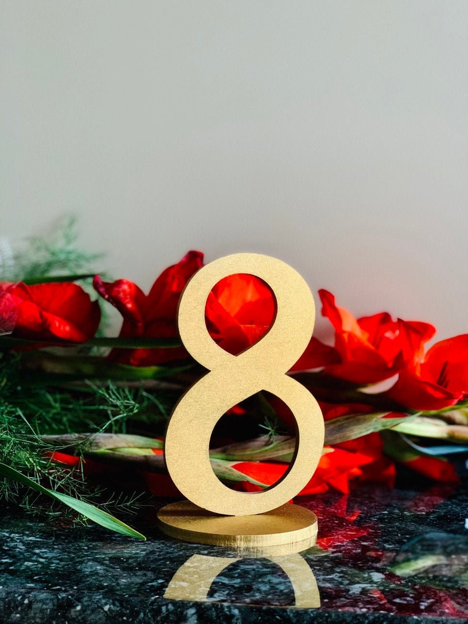 Gold Table Numbers for Wedding Wedding Table Numbers Fancy Etsy