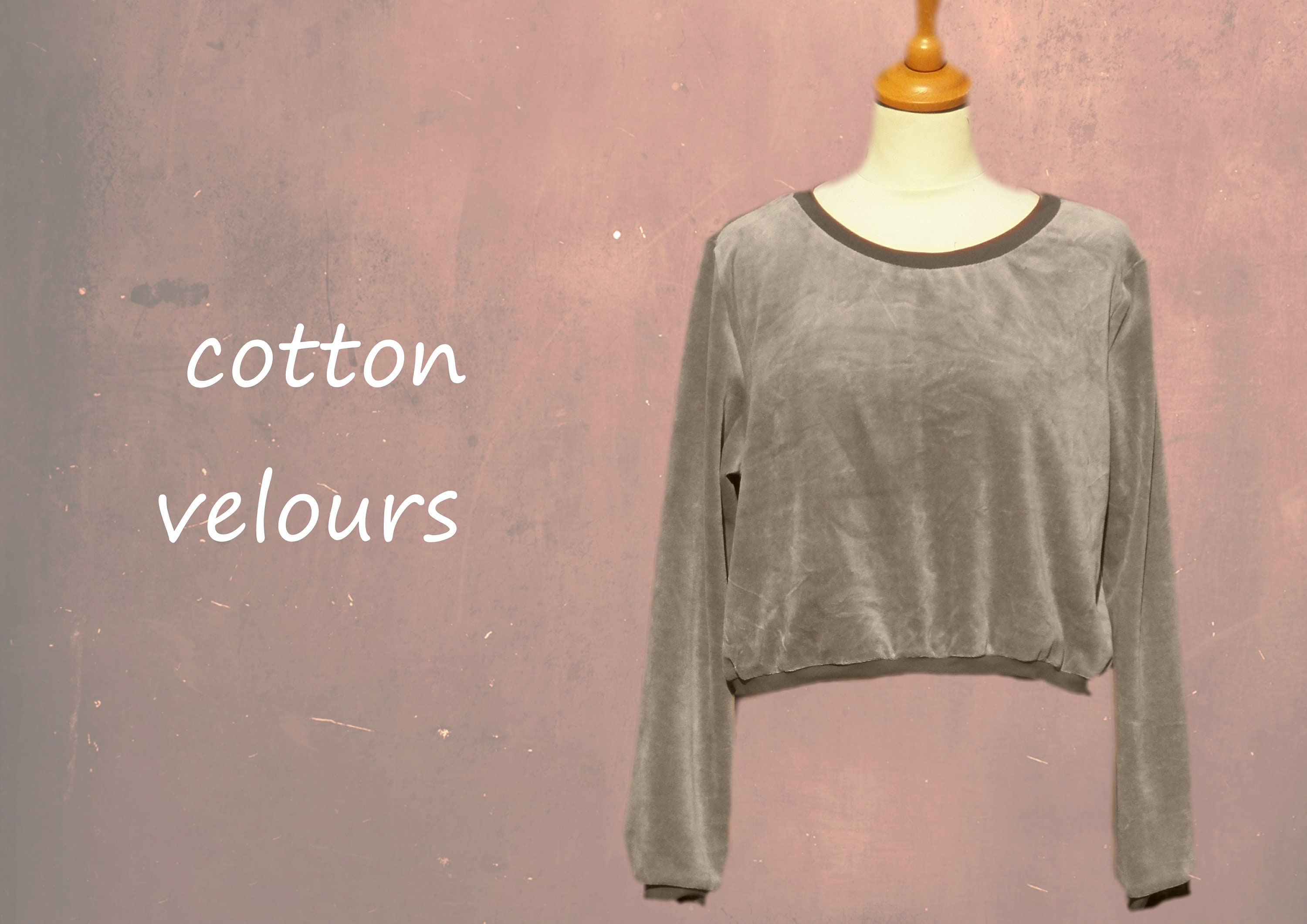 Pleated V-Neck Top