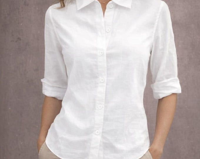 organic cotton white veil blouse, white veil blouse biological cotton, blouse GOTS certified cotton