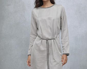tencel dress, tencel tunic dress