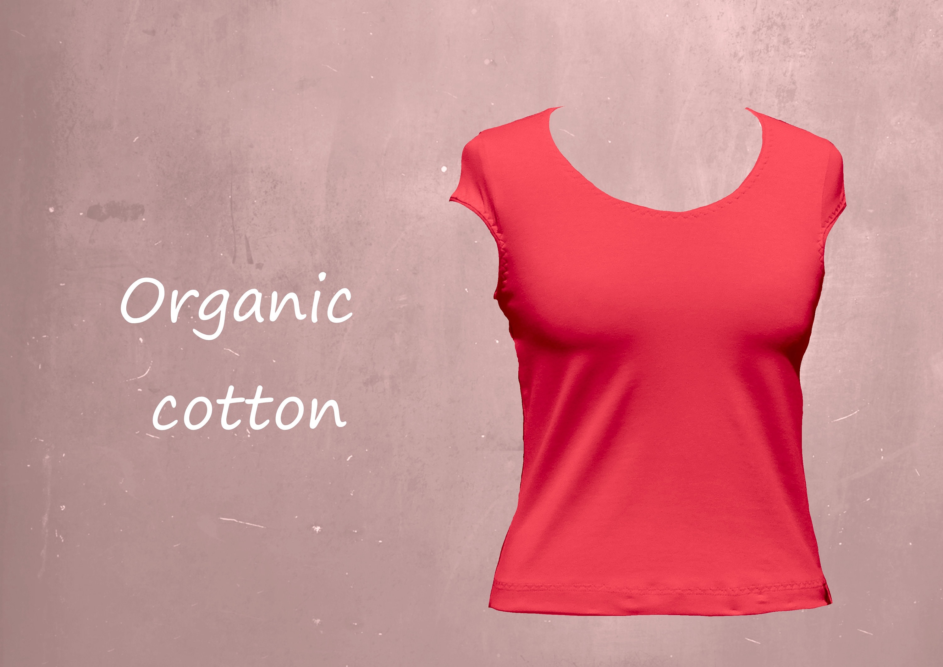 organic cotton shirt, T shirt biological cotton, shirt with small cap