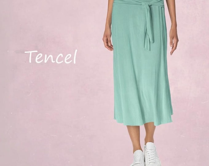 Tencel summer skirt