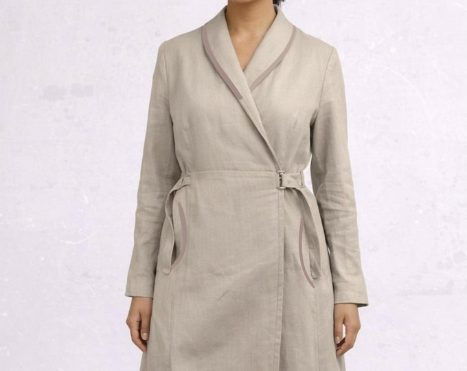 linen dress, organic linen swing dress, retro dress biological linen, linen summer dress, fair trade, sustainable clothing, fair fashion