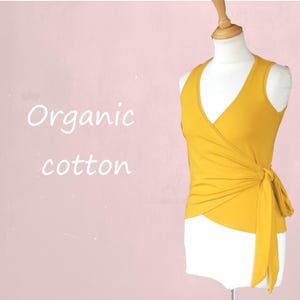 wrap top of bio cotton
