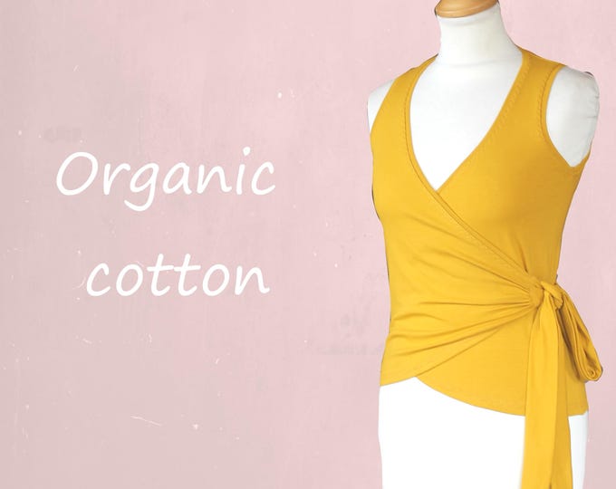 wrap top of bio cotton