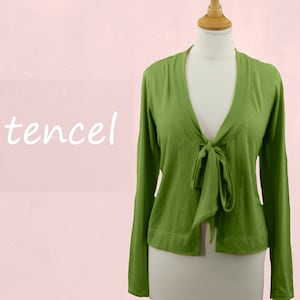 cárdigan Tencel vintage / cárdigan Tencel en estilo vintage