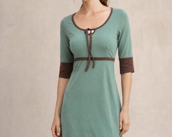 organic cotton dress, biological dress, sporty dress,