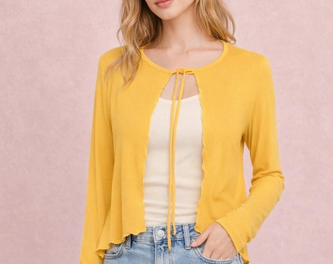 Tencel cardigan
