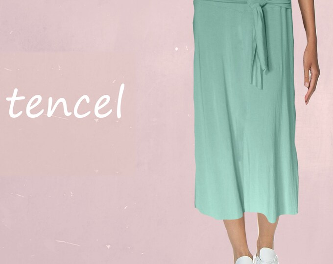 Tencel summer skirt