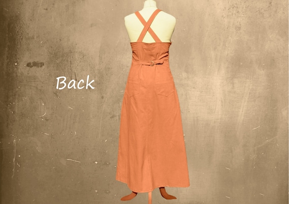 Corduroy Pinafore Dress Maxi Corduroy Pinafore Dress Etsy UK