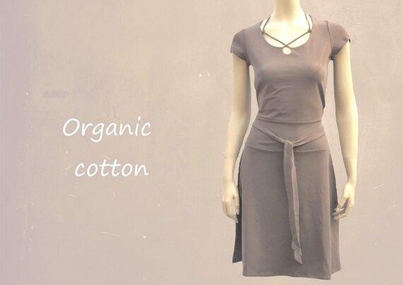 Organic cotton dress tricot jurkje organische katoen jurk