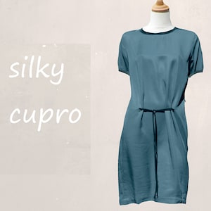 Cupro tunic-dress