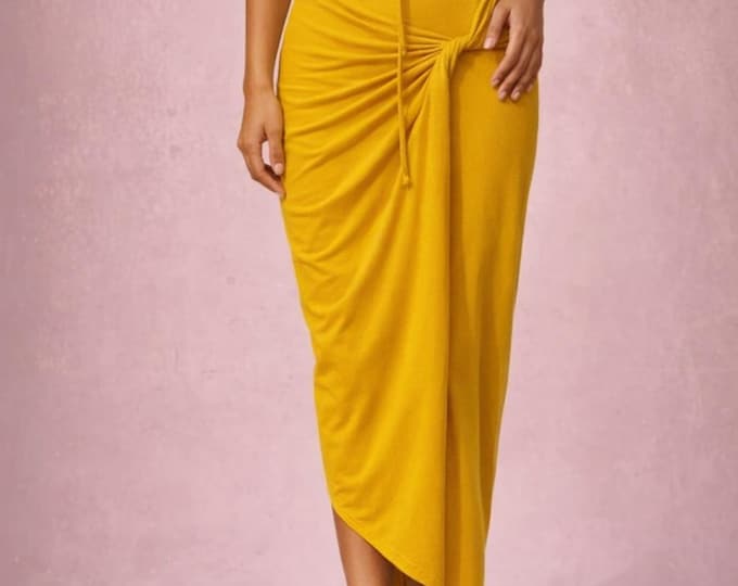 maxi pencil skirt organic cotton, organic cotton tube skirt, tricot skirt organic cotton