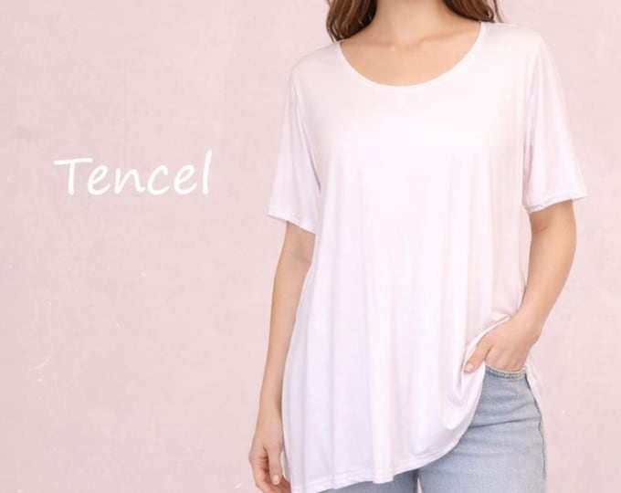 Tencel A line shirt