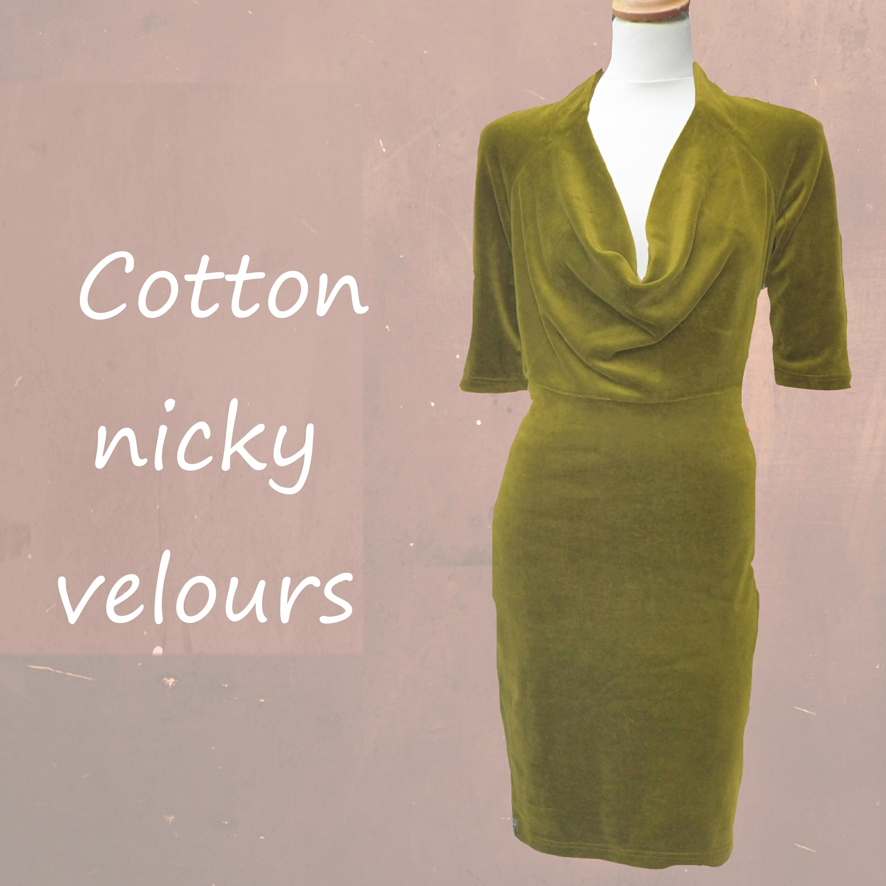 Nicky Velour - European Import - Oeko-Tex® - Ocre Nicky Velour - European Import - Oeko-Tex® - Ocre