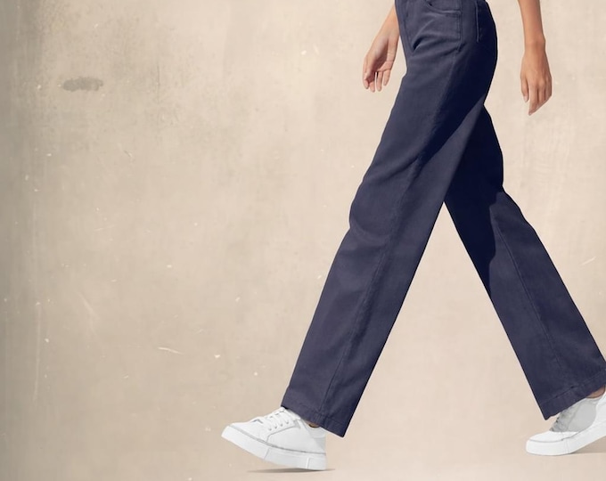 Heavy corduroy pants, Cotton ribcord pants