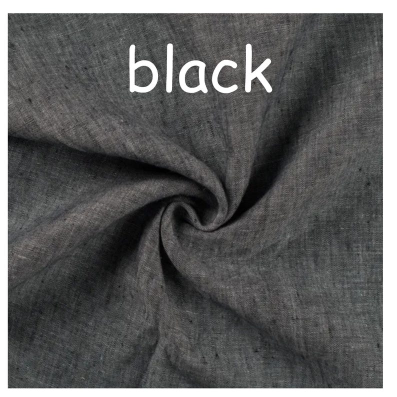 langer Leinenrock in Sanduhrform, langer Leinenrock in Sanduhrform, langer Sommer-Leinen-Chambray-Rock black