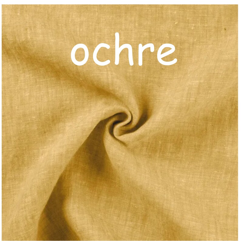 langer Leinenrock in Sanduhrform, langer Leinenrock in Sanduhrform, langer Sommer-Leinen-Chambray-Rock ochre