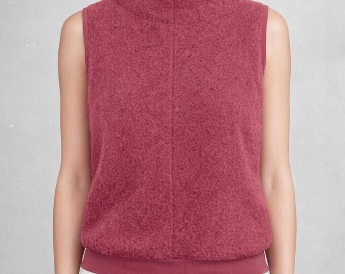 Merino wool gilet