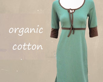 organic cotton dress, biological dress, sporty dress,