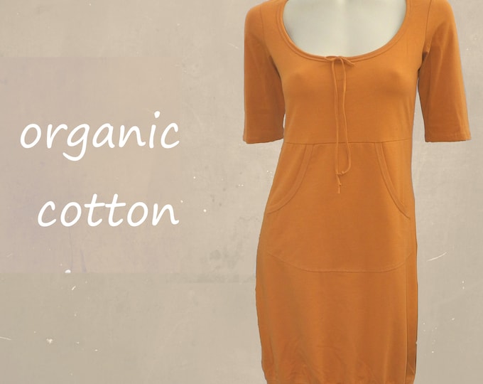 tunic organic cotton, sweater tunic biological cotton, sweater dress GOTS certified cotton