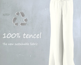 Tencel palazzo pants