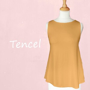 Tencel A line shirt