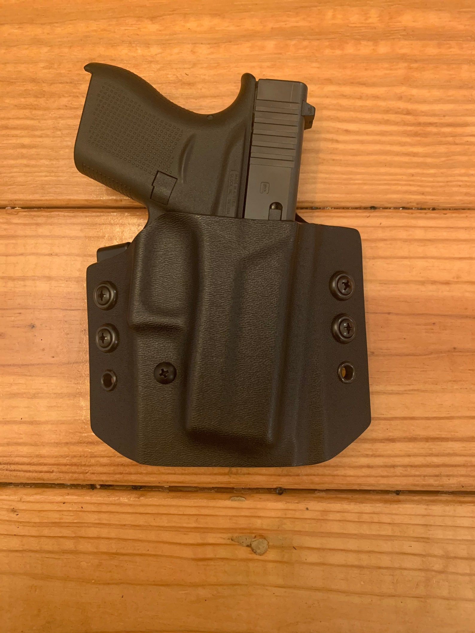 OWB Kydex Holster for Glock 43 and 43x Etsy
